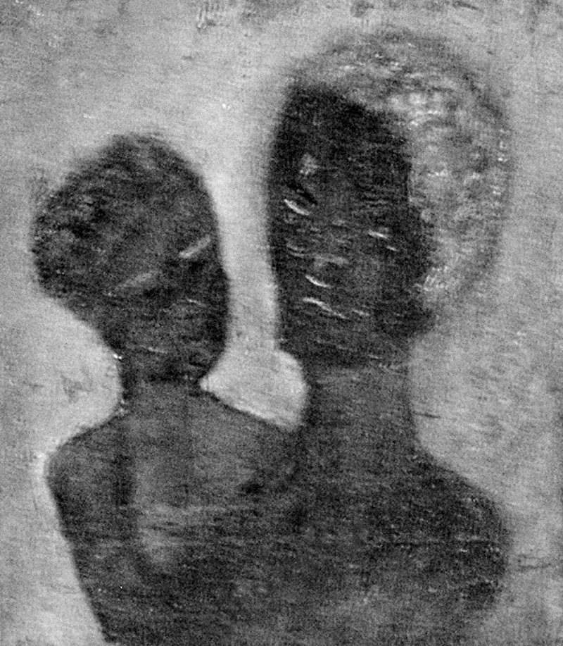 Matka z dzieckiem (ciemne)