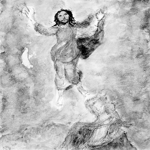 Chrystus wg repr. z Rafaela „Przemienienie” w Pinakotece Watykańskiej