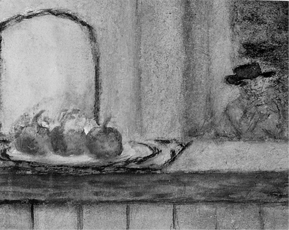 Kompozycja z jabłkami 