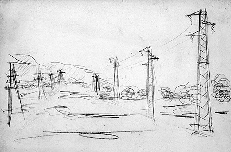 Droga (motyw z okolic Poznania)